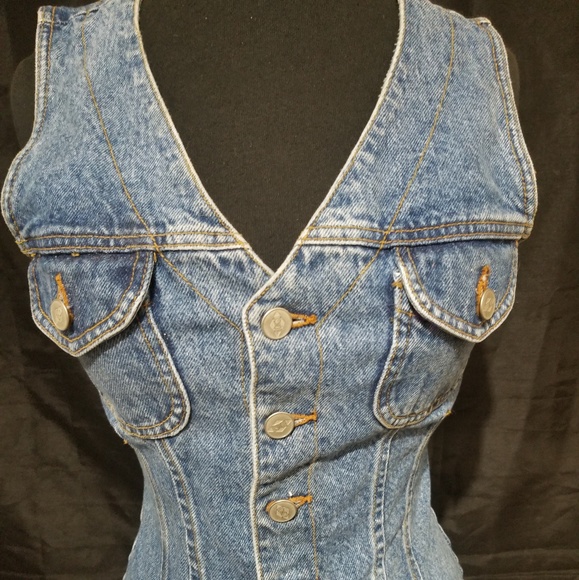 bongo denim dress